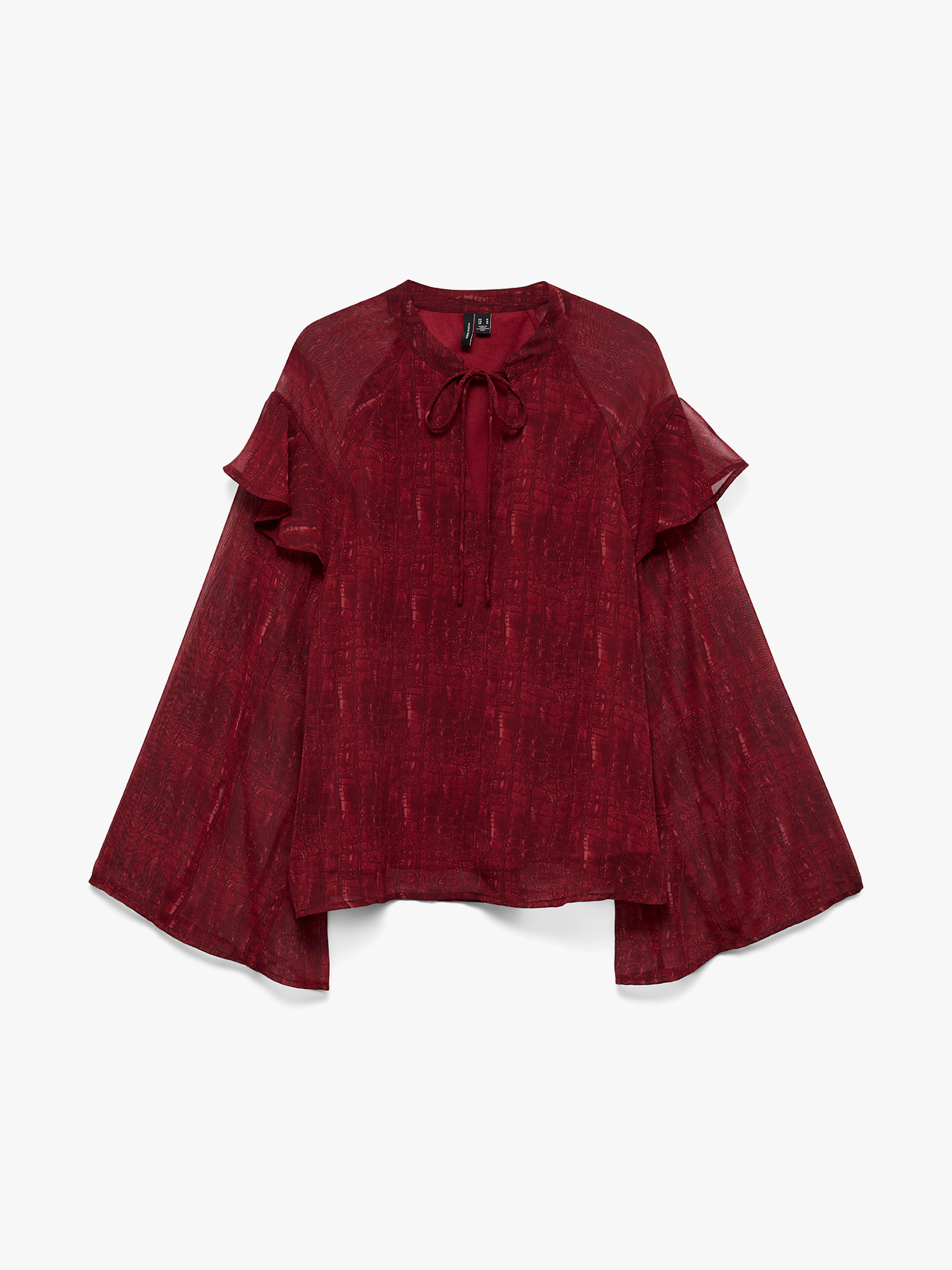 Blusa com Gola de Atar