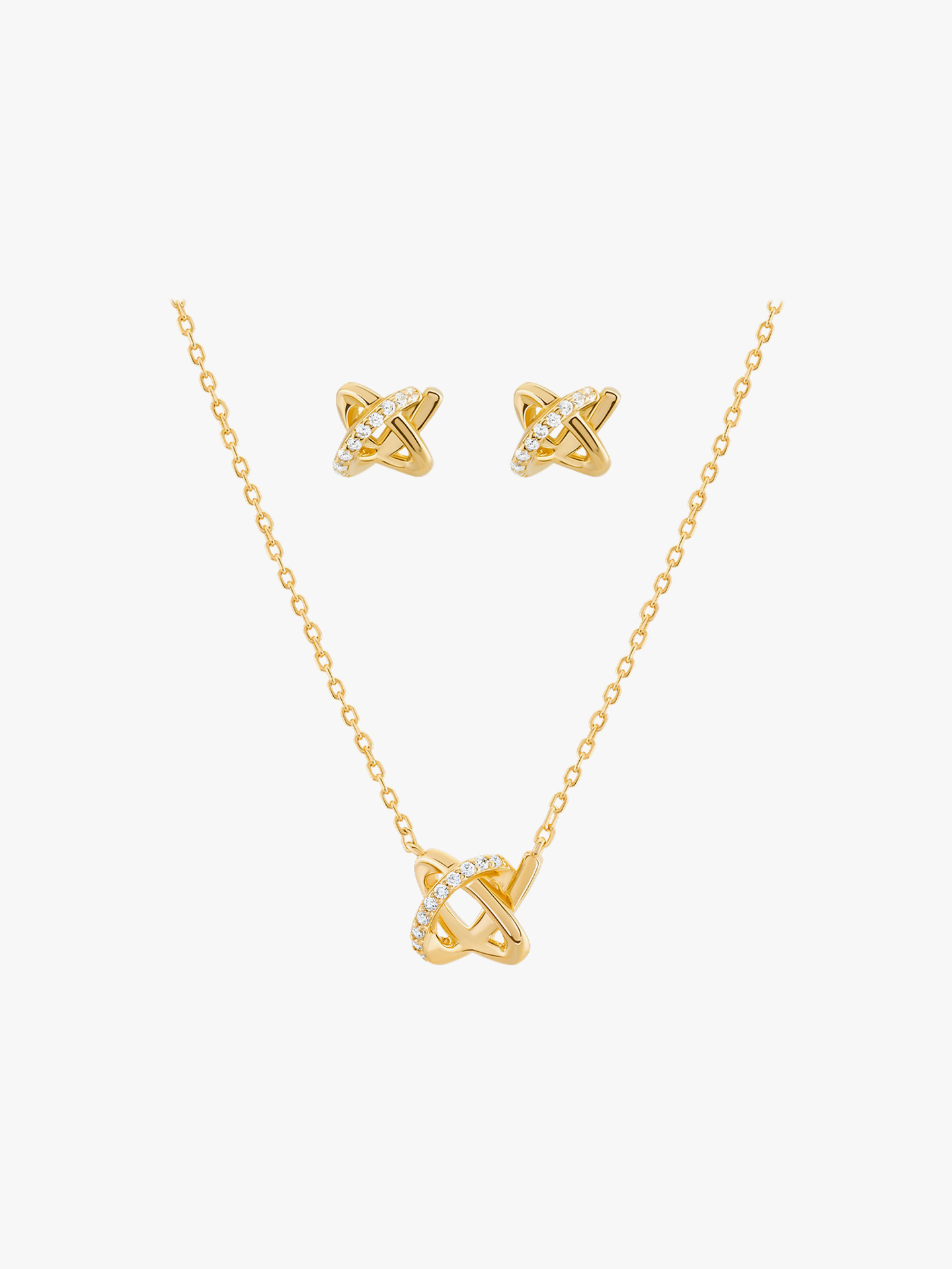 Conjunto Classy Knot Golden