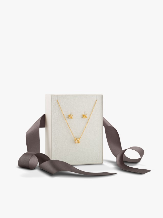 Conjunto Classy Knot Golden
