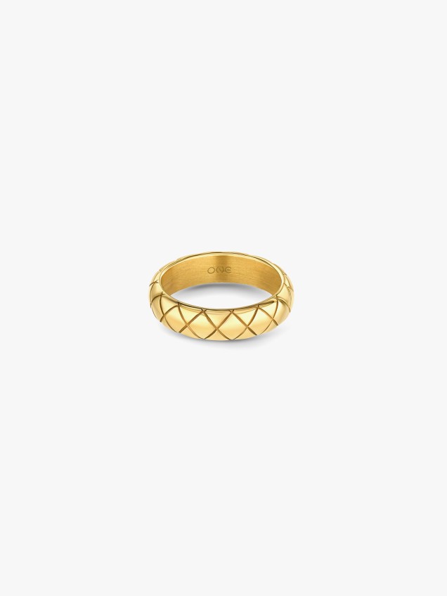 Anel Delightful Medium Gold