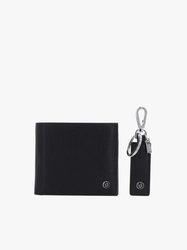 Conjunto de Carteira e Porta-chaves