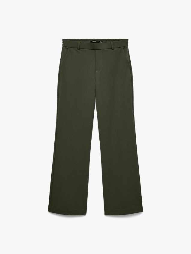 Calças Straight Fit