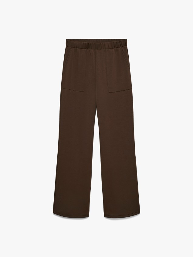 Calças Straight Fit