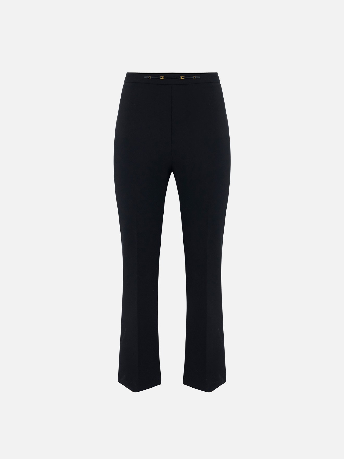 Cal�as Cropped com Cintura Subida