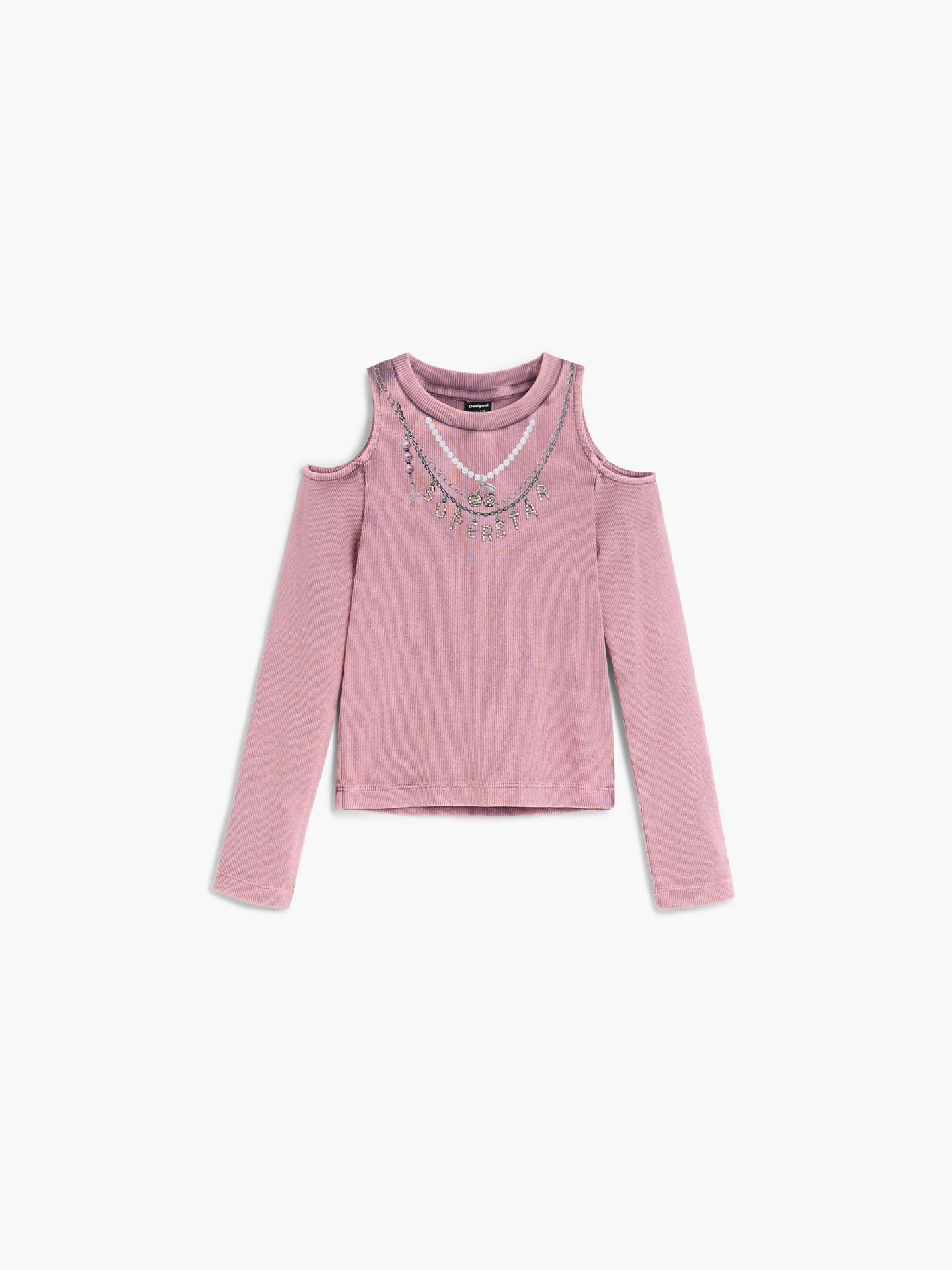 Camisola com Ombros Descobertos