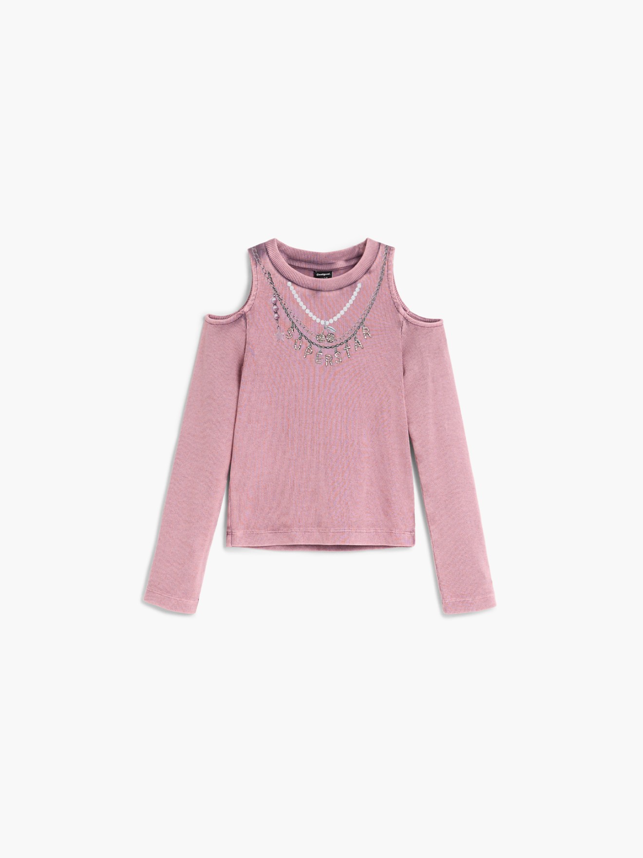 Camisola com Ombros Descobertos