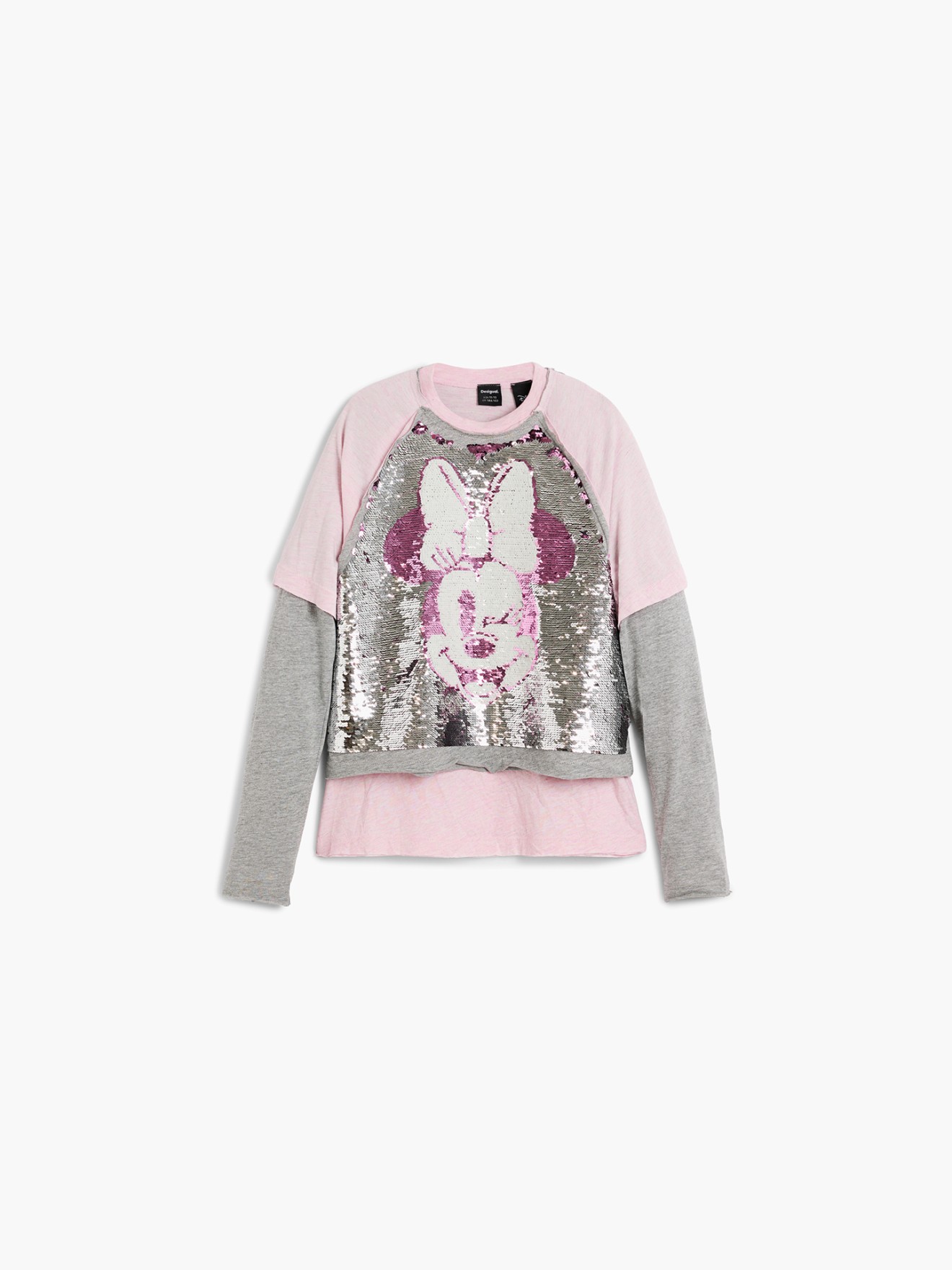 T-shirt de Manga Comprida Minnie Mouse