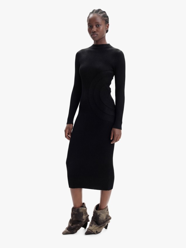 Vestido Midi em Malha
