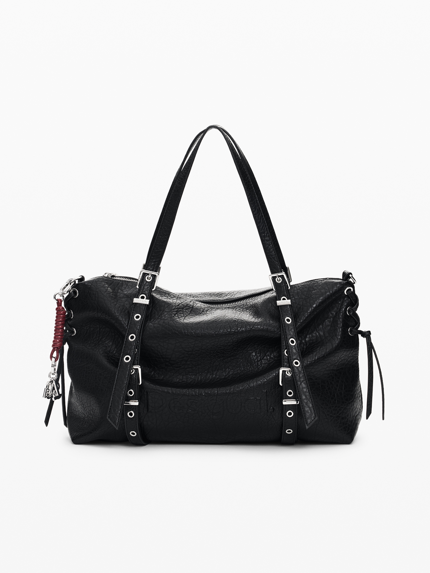 Mala Shopper Grande com Efeito Pele
