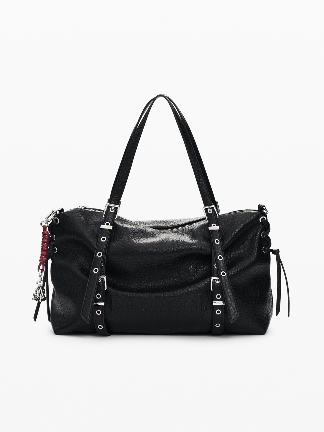 Mala Shopper Grande com Efeito Pele
