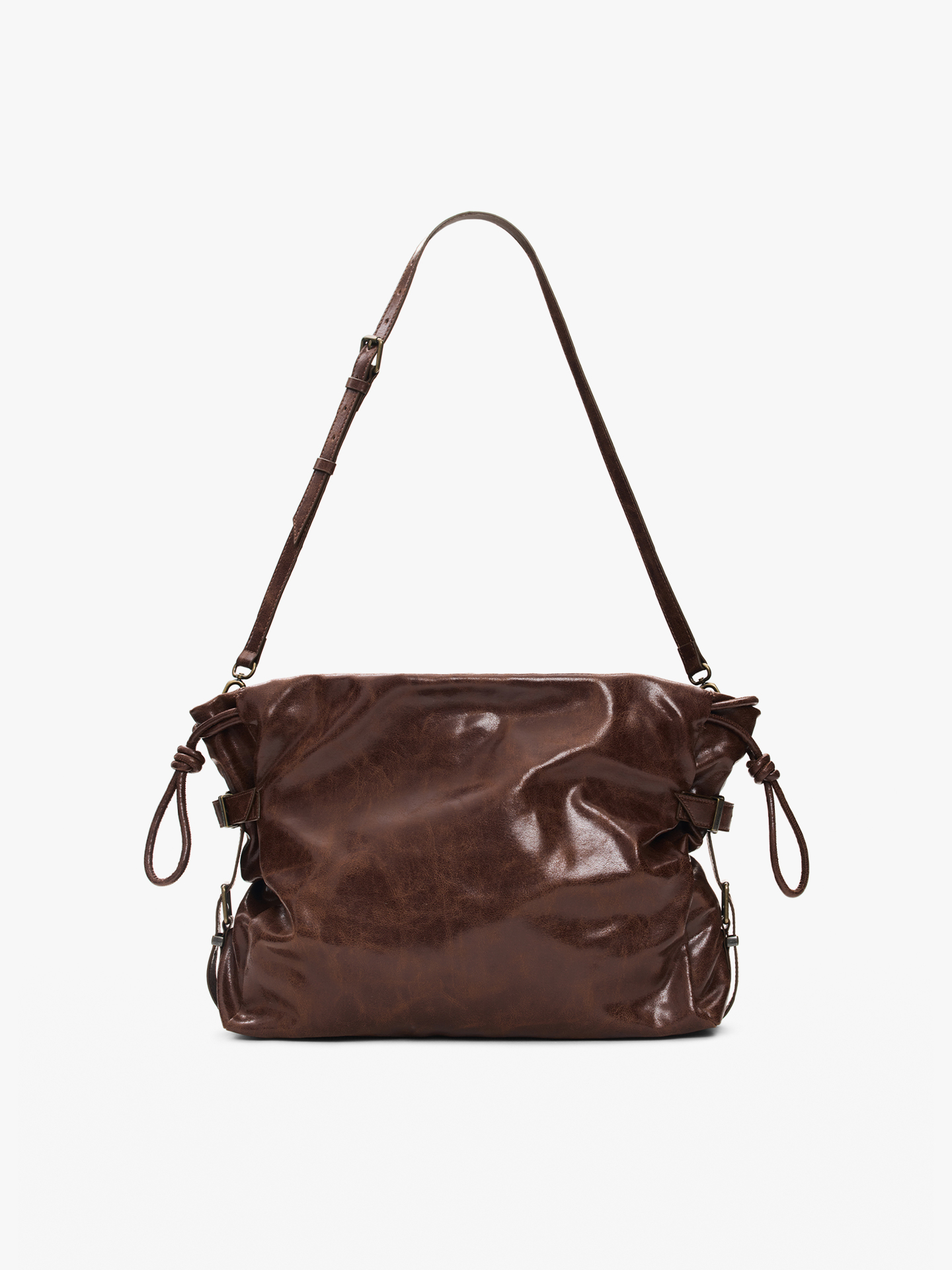 Mala Shopper Grande com Efeito Pele