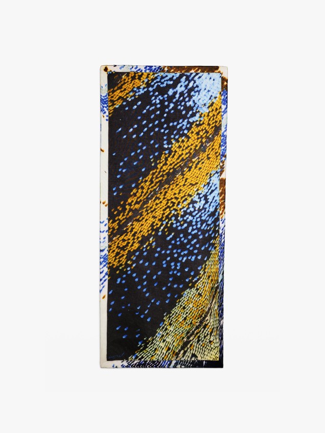 Foulard Retangular Estampado