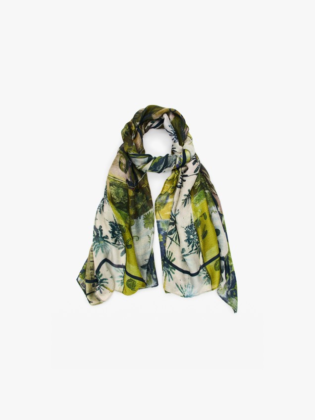 Lenço Estampado Retangular