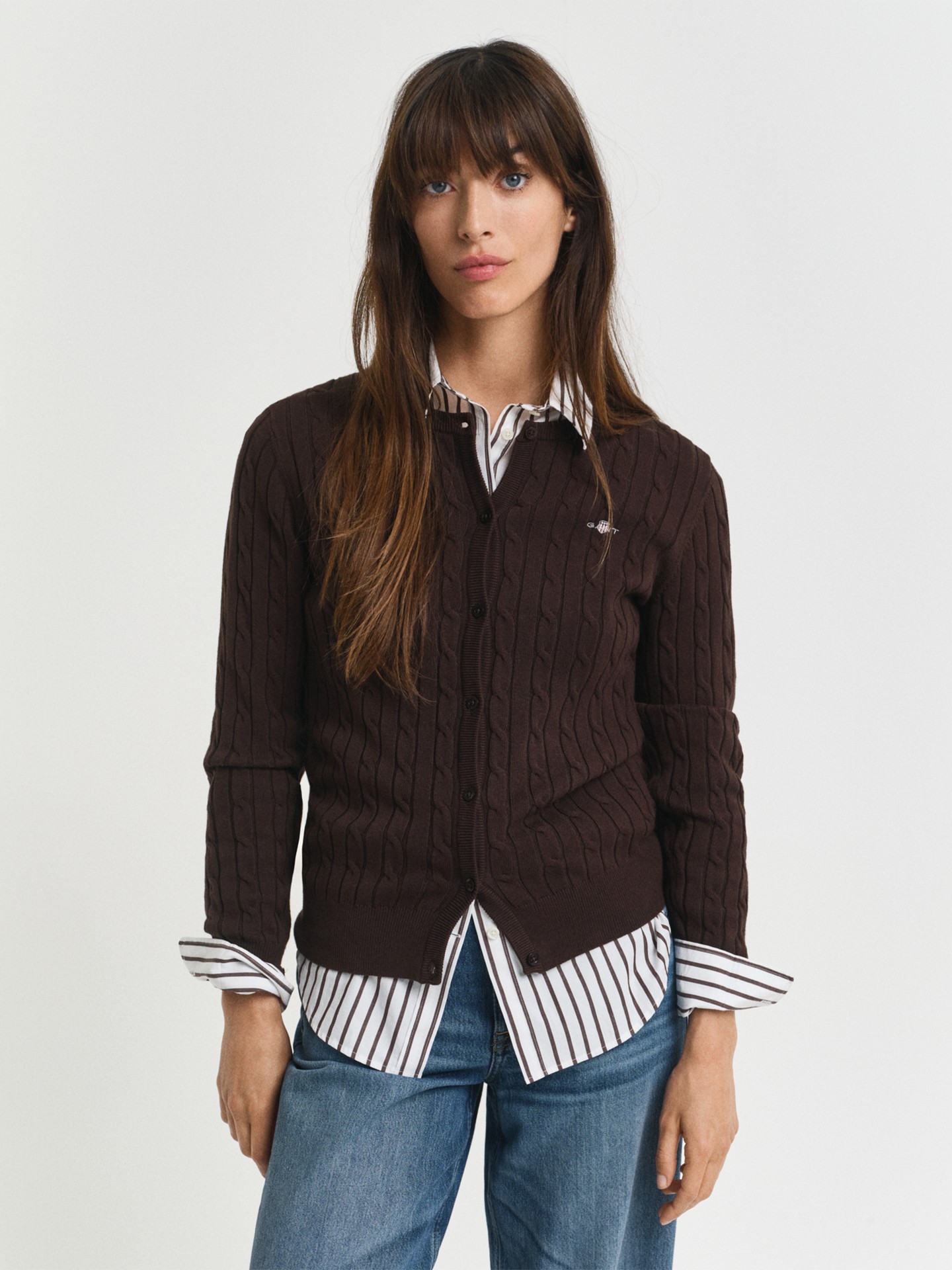 Casaco de Malha Slim Fit