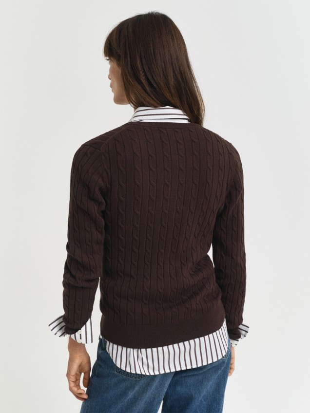 Casaco de Malha Slim Fit