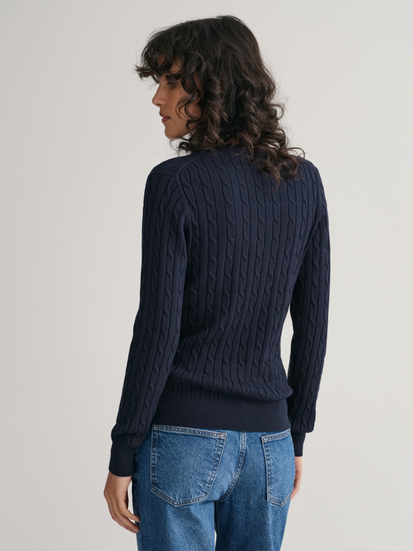 Camisola de Malha com Decote em V