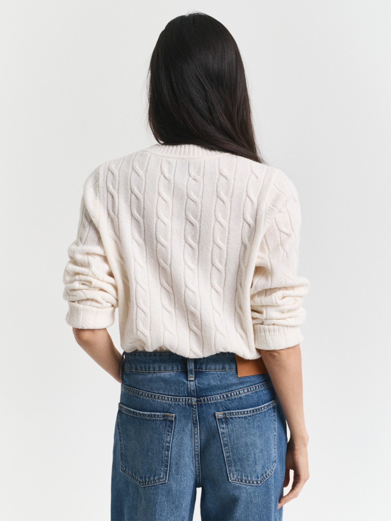 Camisola em Lã com Gola Redonda