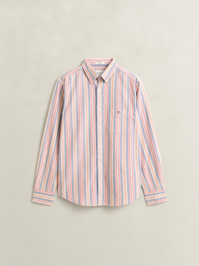 Camisa Regular Fit de Riscas