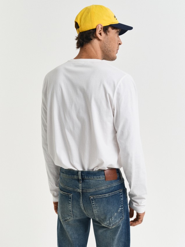 Camisola de Manga Comprida Regular Fit