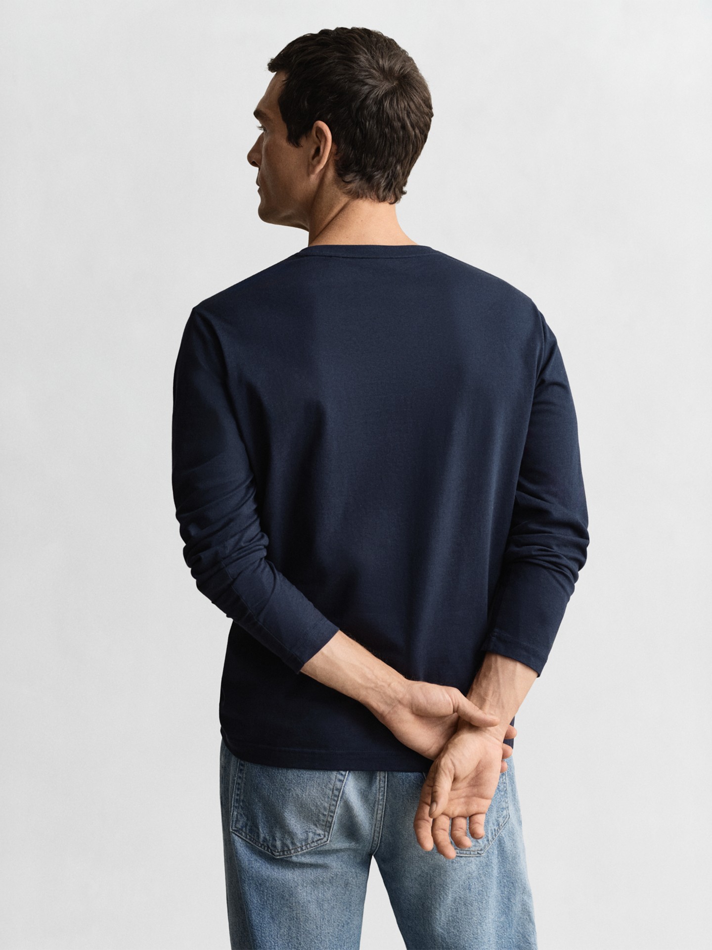 Camisola de Manga Comprida Regular Fit