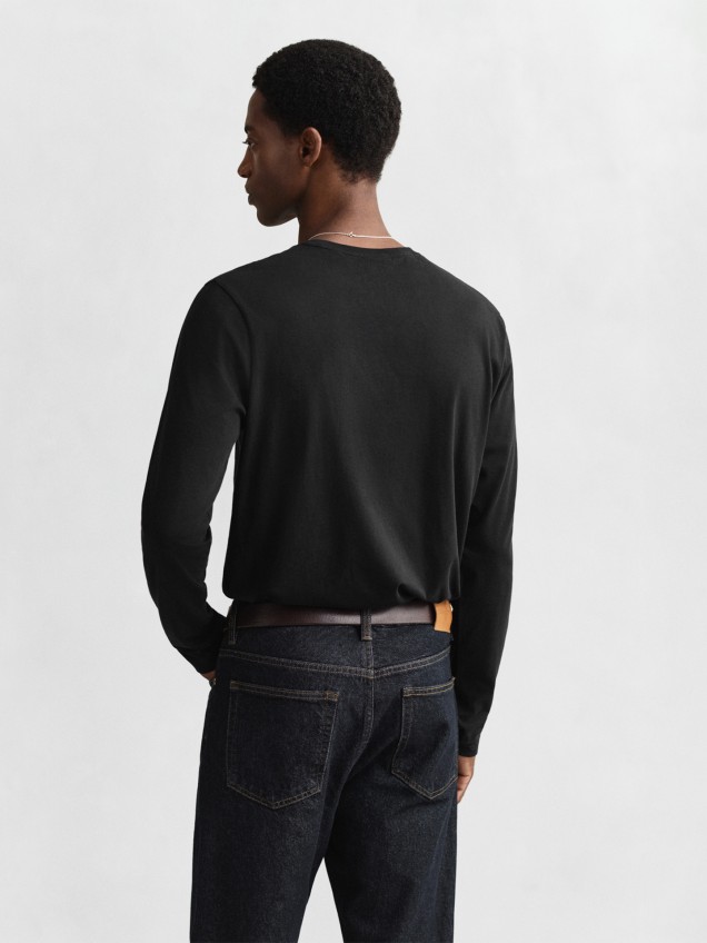 Camisola de Manga Comprida Regular Fit