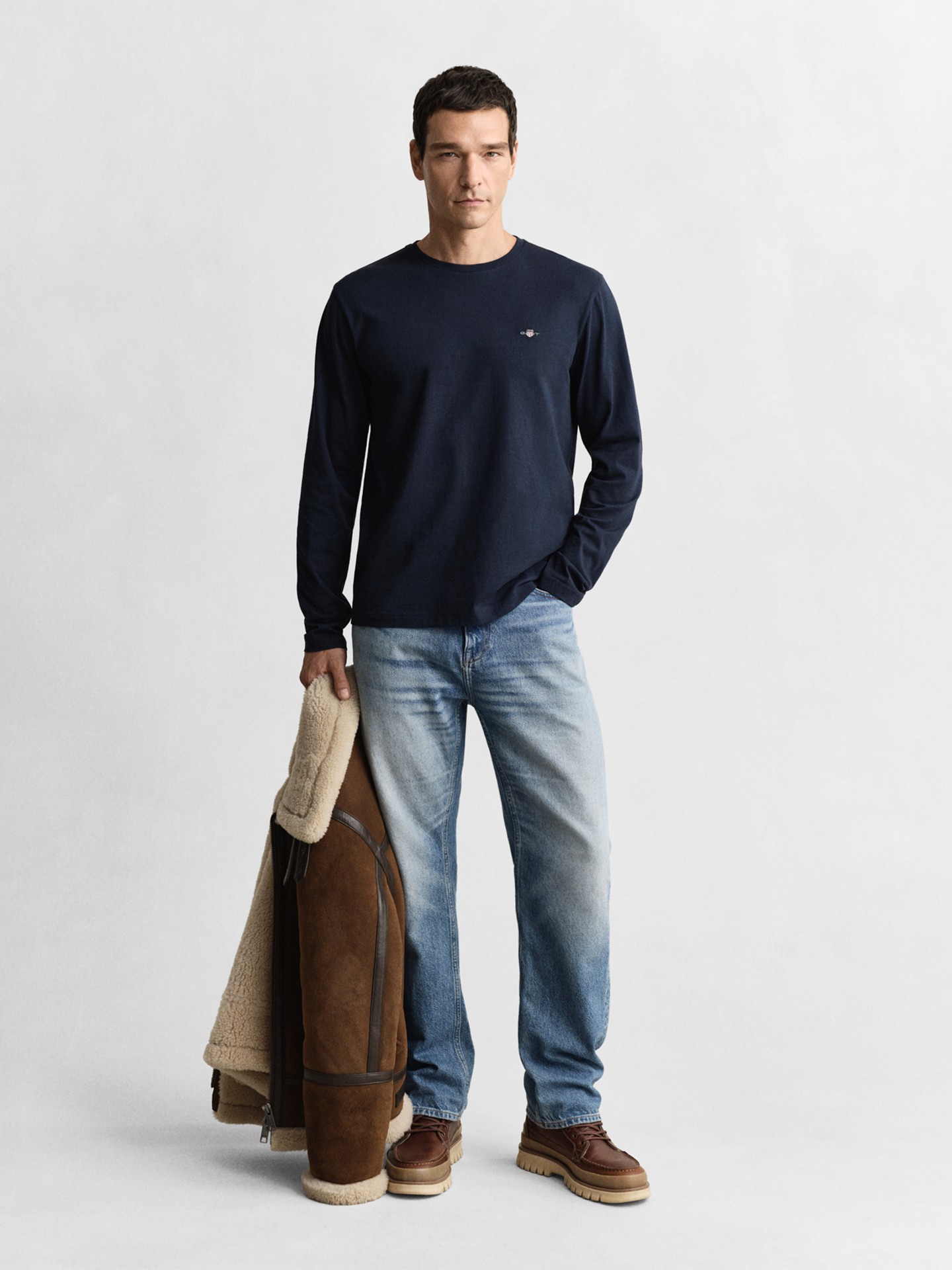 Camisola de Manga Comprida Regular Fit