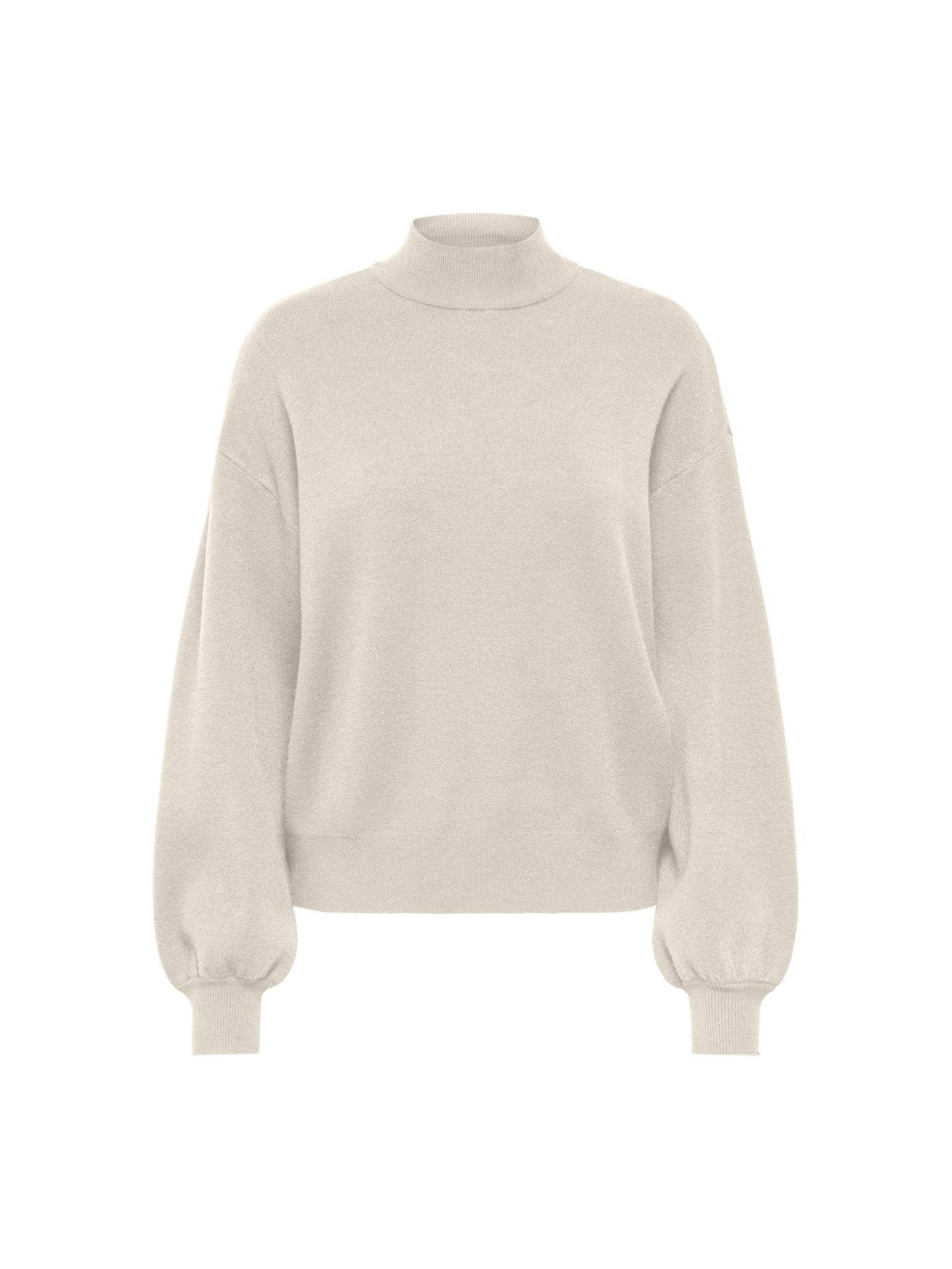 Camisola de Malha com Gola Subida