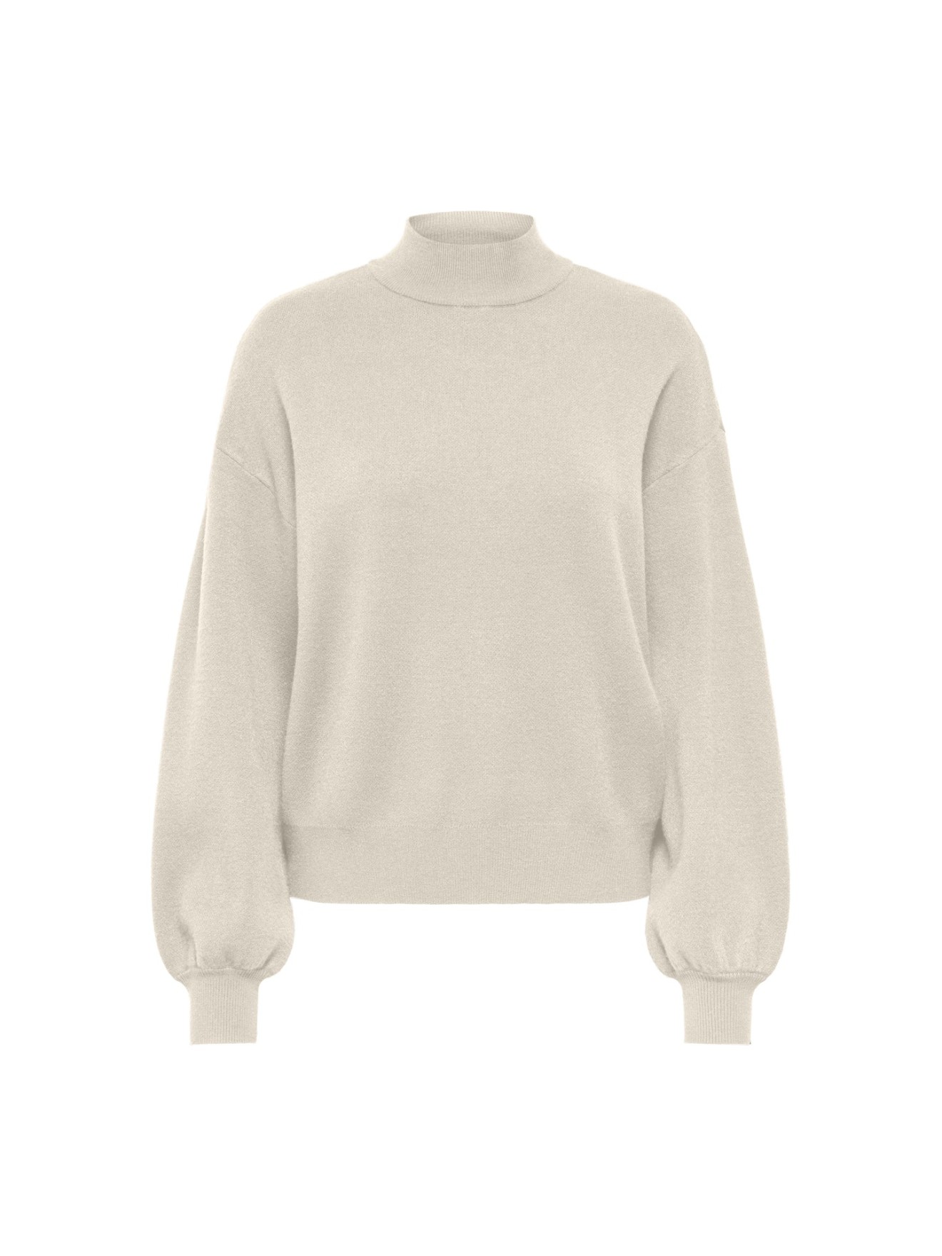 Camisola de Malha com Gola Subida