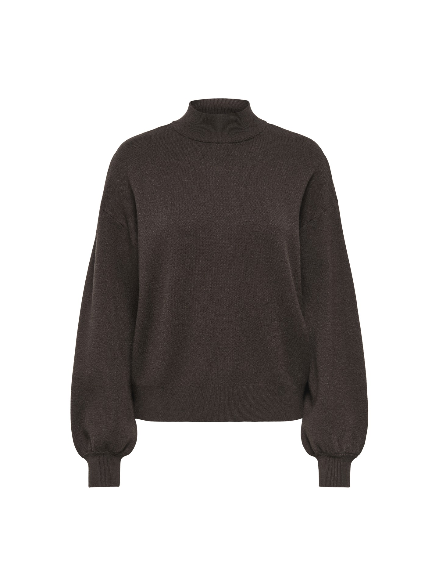 Camisola de Malha com Gola Subida