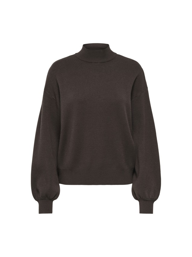Camisola de Malha com Gola Subida