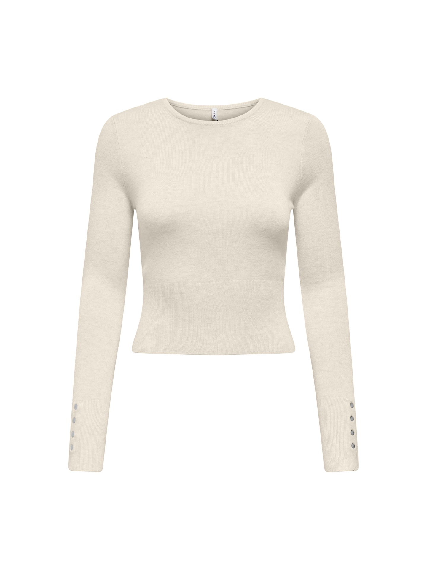 Camisola de Malha com Gola Redonda