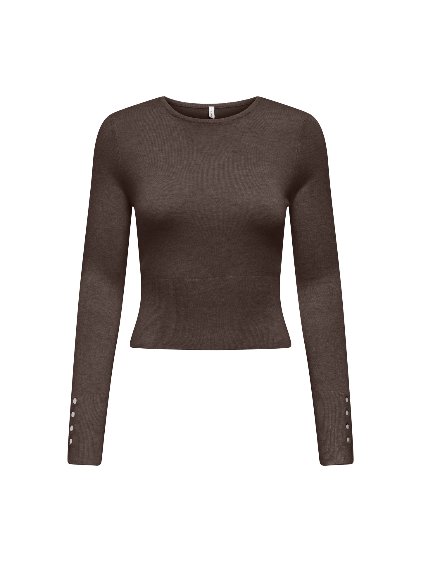 Camisola de Malha com Gola Redonda