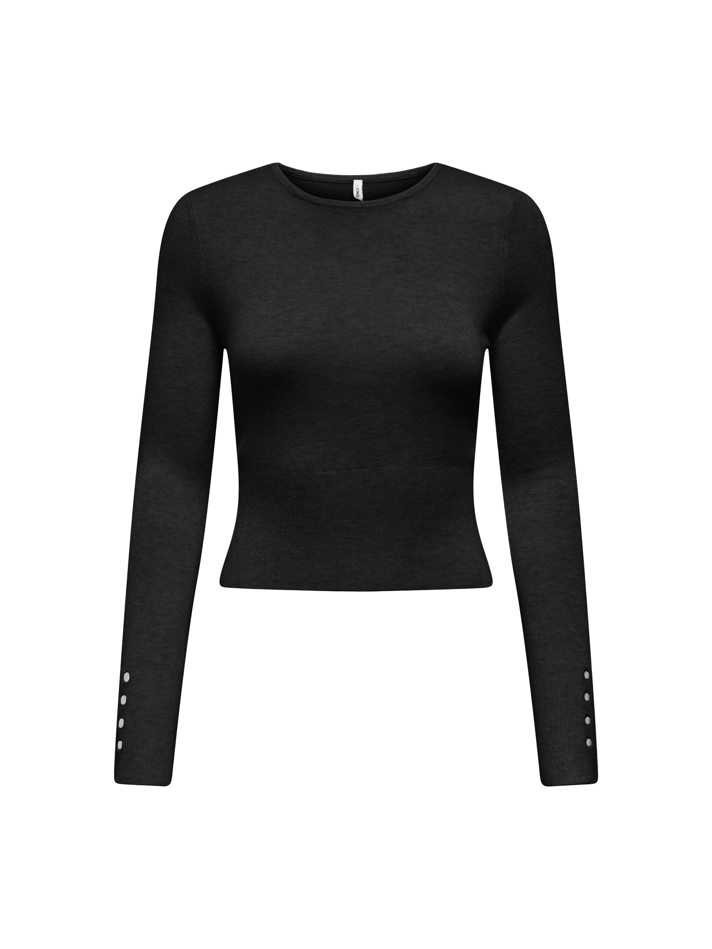 Camisola de Malha com Gola Redonda