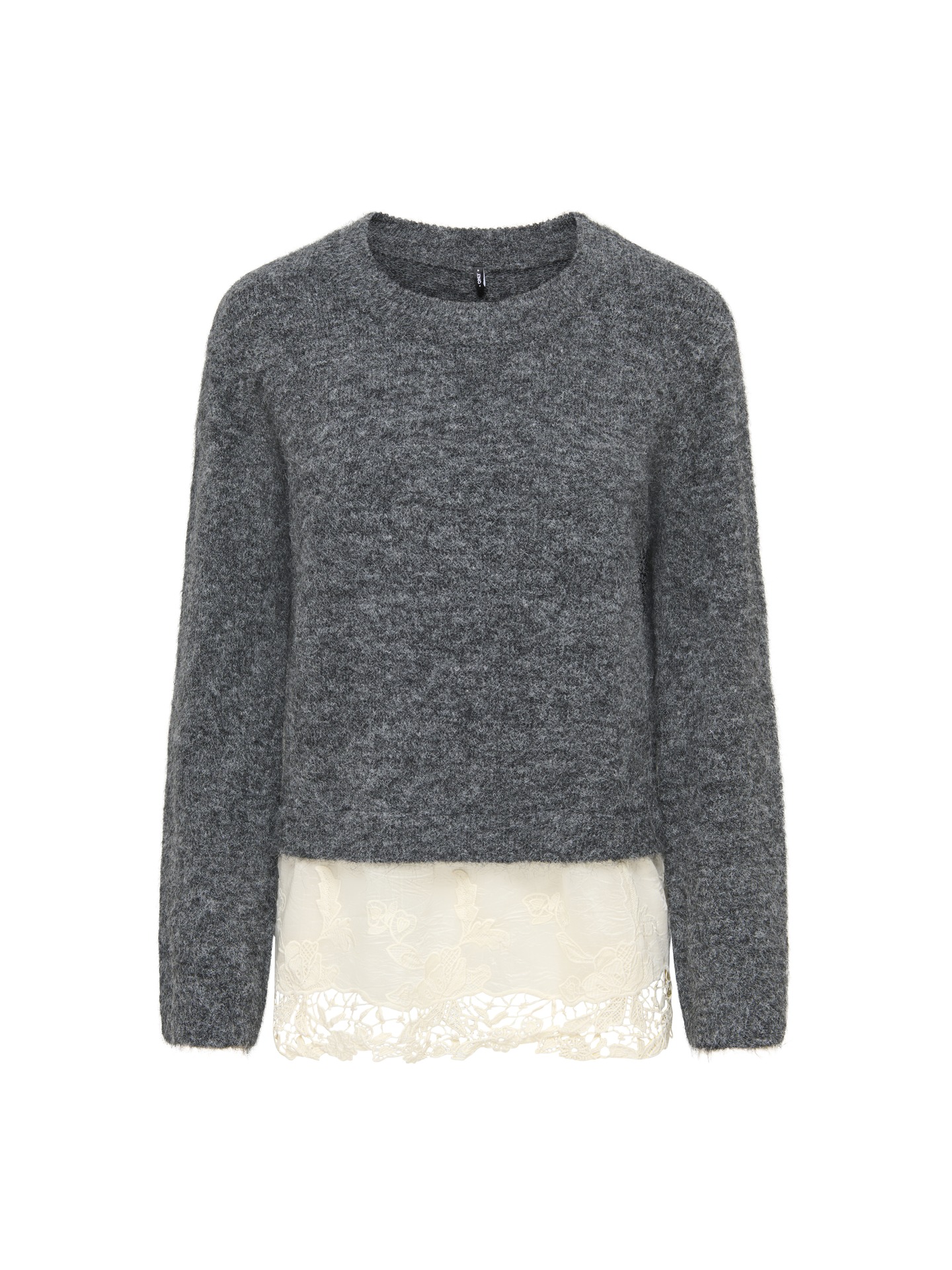 Camisola de Malha com Renda