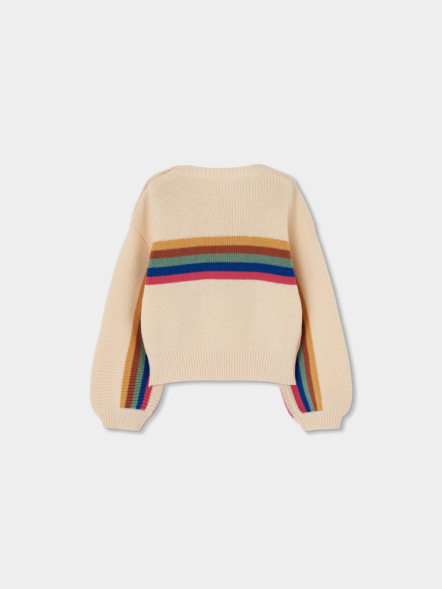 Camisola de Malha com Decote Rente