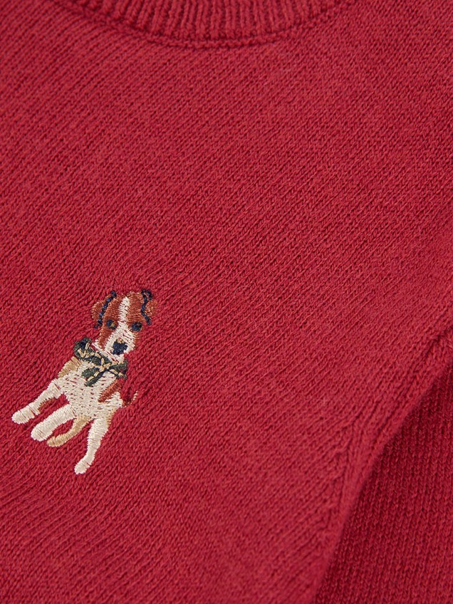 Camisola de Malha com Botões no Ombro