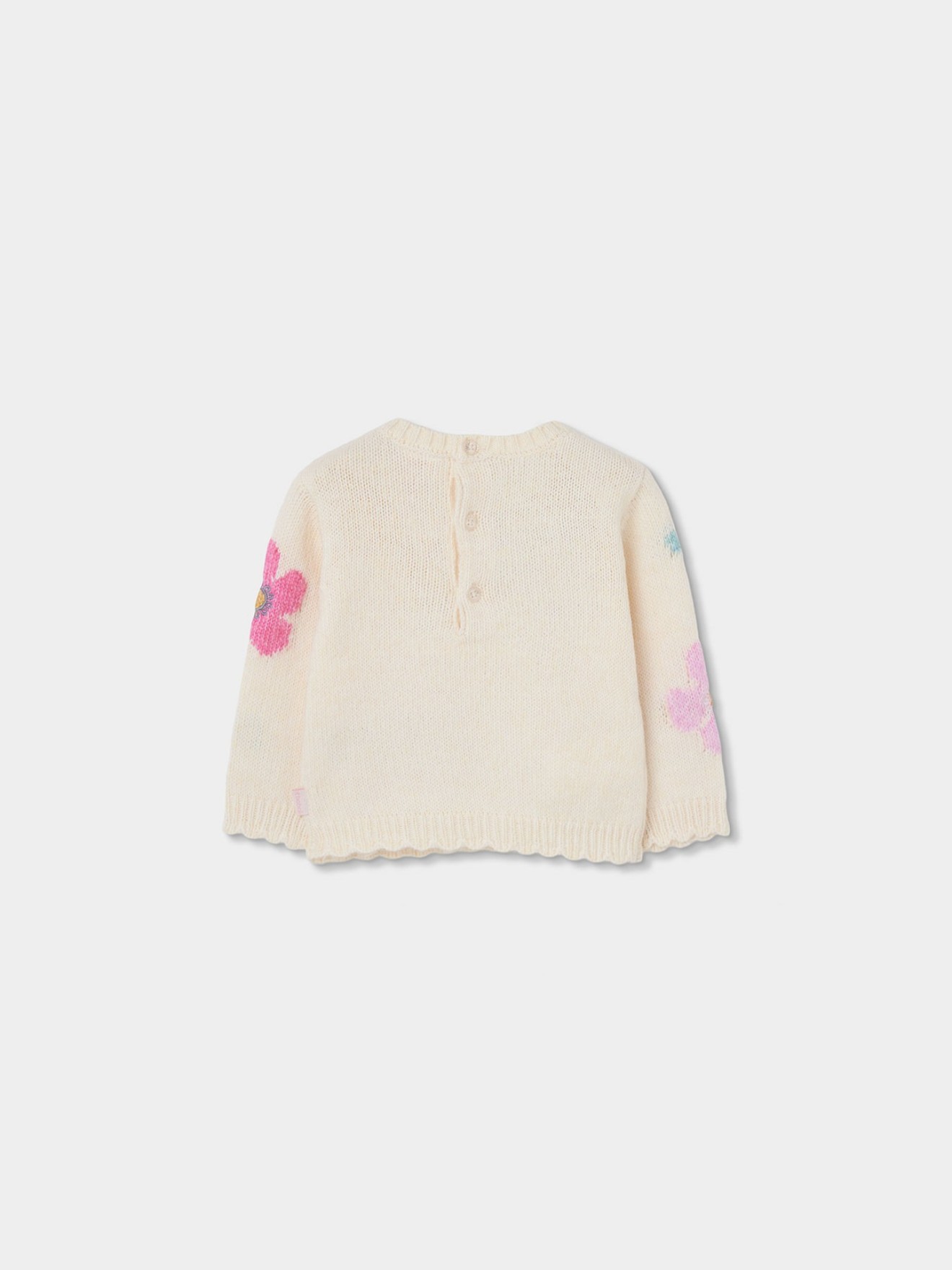 Camisola de Malha com Gola Redonda