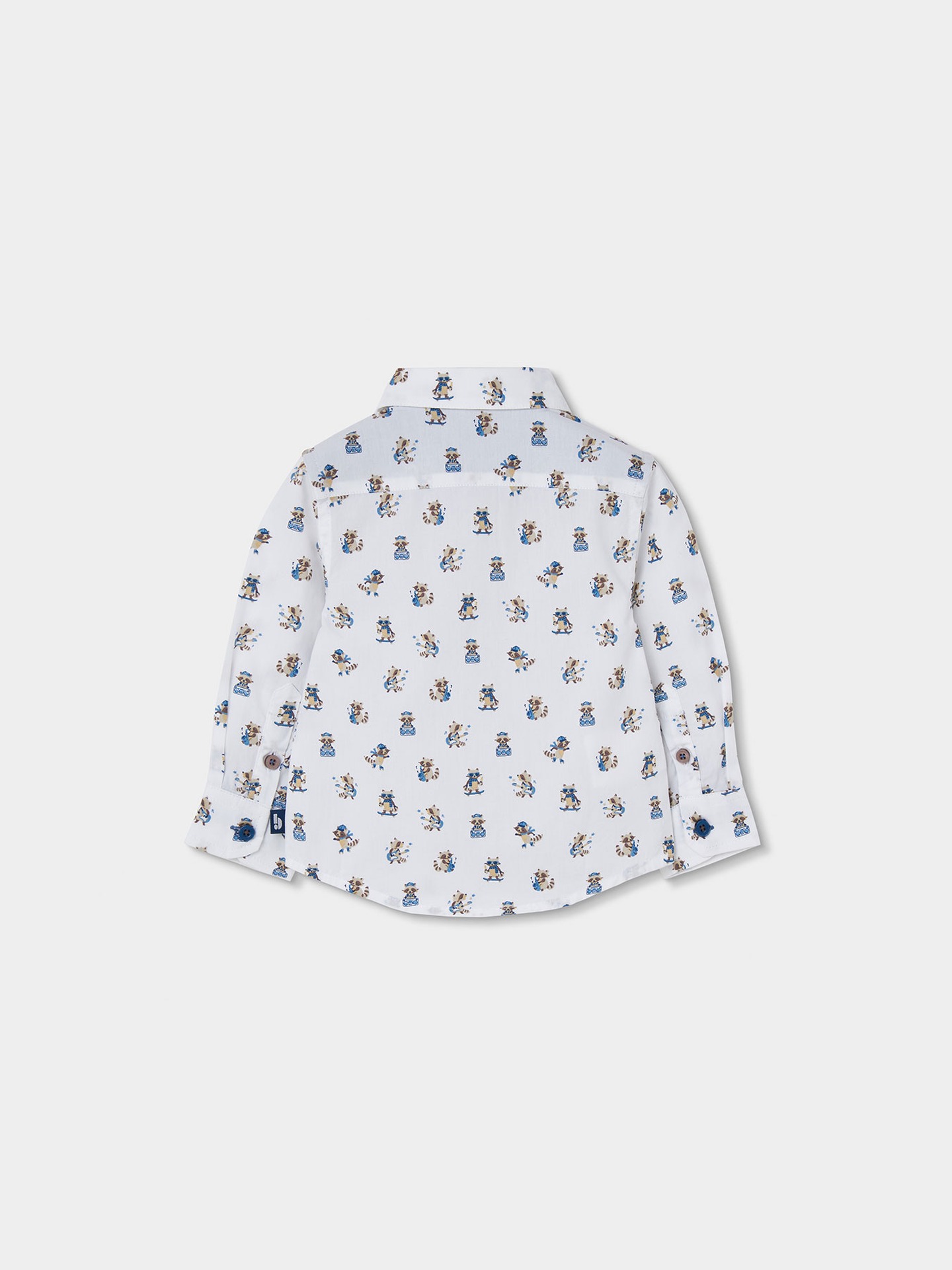 Camisa Estampada de Manga Comprida