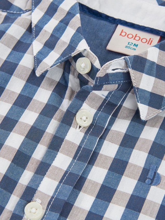 Camisa aos Quadrados