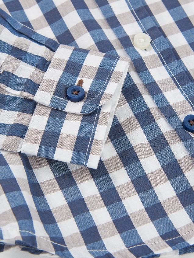 Camisa aos Quadrados
