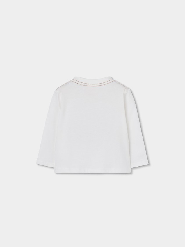 Camisola de Manga Comprida com Estampado