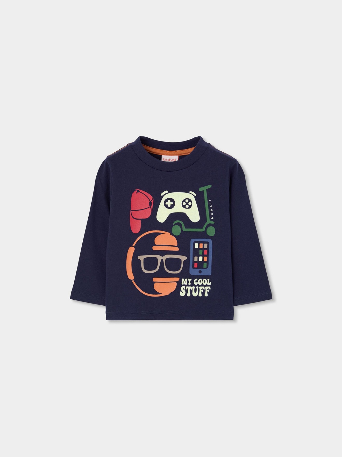Camisola de Manga Comprida com Estampado