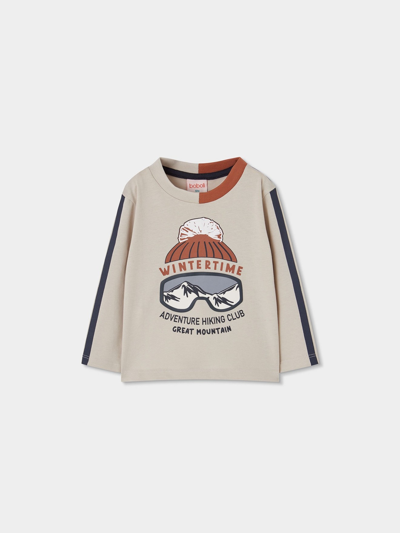 Camisola de Manga Comprida com Estampado