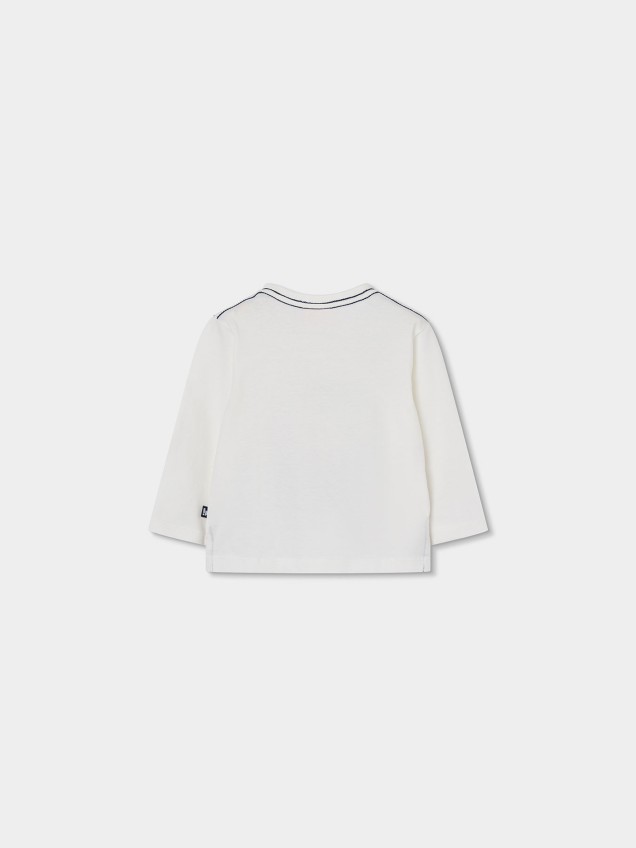 Camisola de Manga Comprida com Estampado