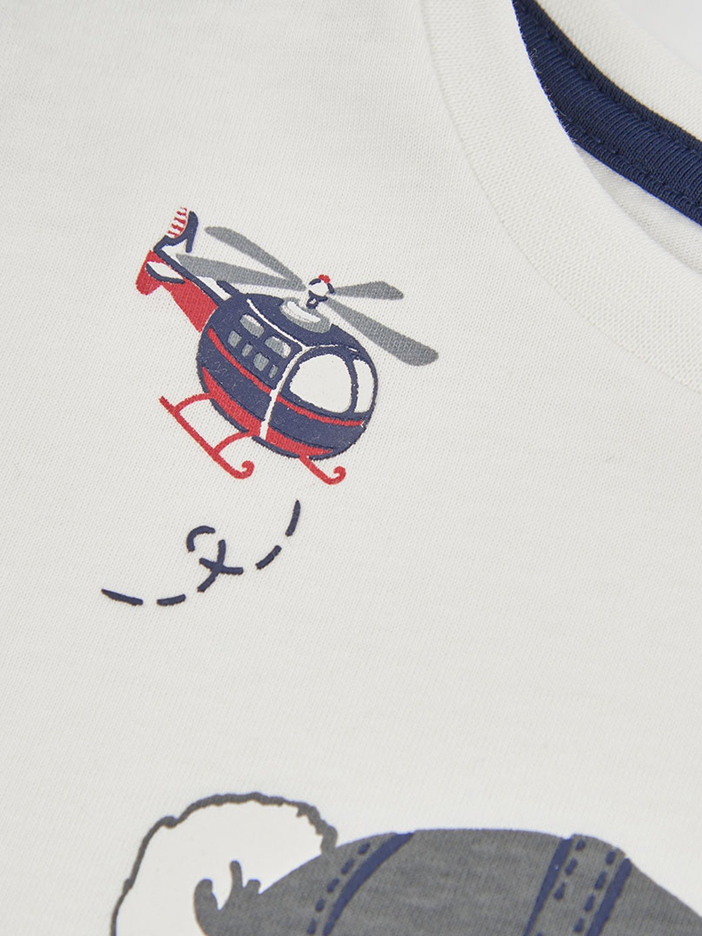 Camisola de Manga Comprida com Estampado
