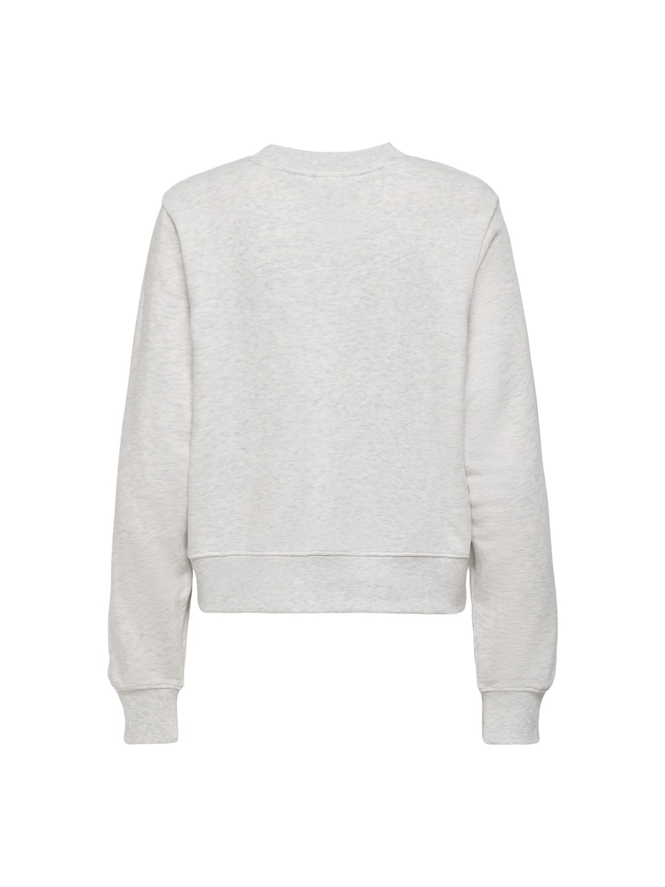 Sweatshirt com Gola Redonda e Estampado