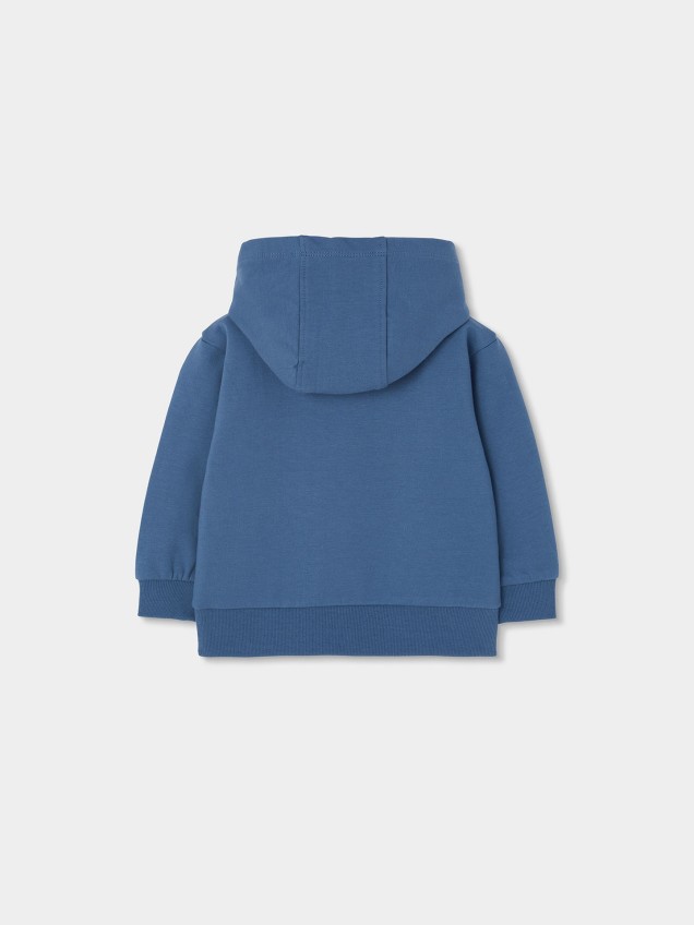 Sweatshirt com Capuz e Bolso