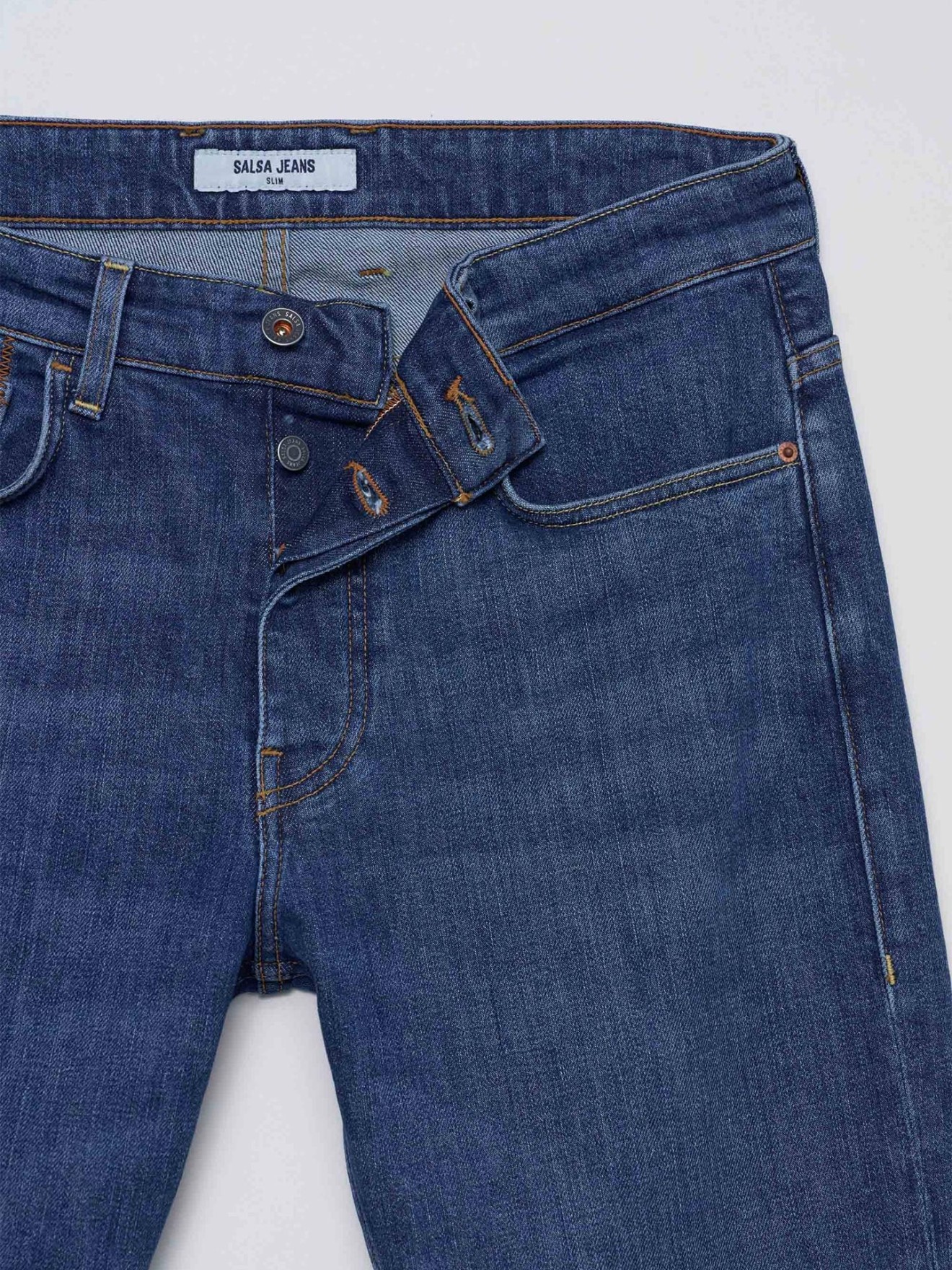Calças de Ganga Slim Fit