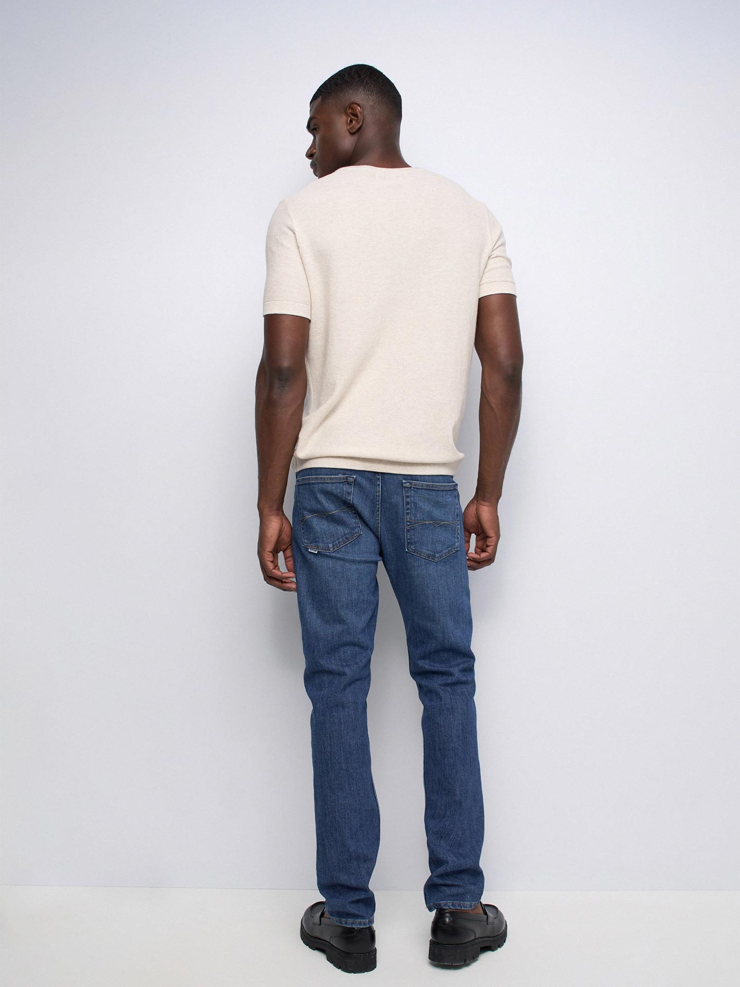 Calças de Ganga Slim Fit