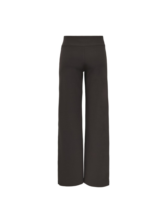 Calças Wide Leg com Cintura Subida